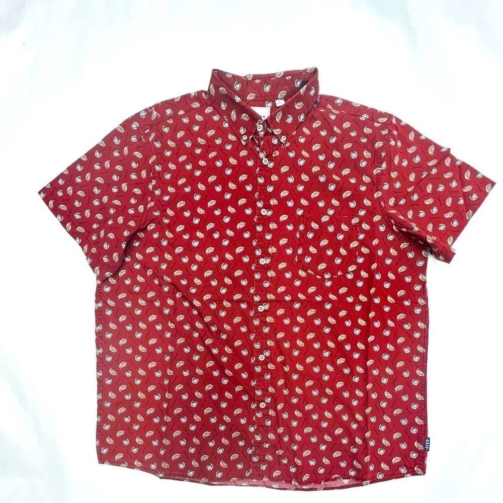 ROWN XL MENS Short Sleeve Casual Button Down